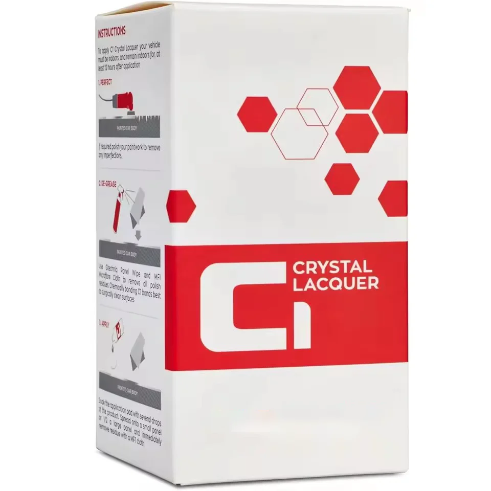 C1 Crystal Lacquer - Durable Coating -Excellent Swirl Mark Resistance with a Crystal Clear Finish Gloss Retention