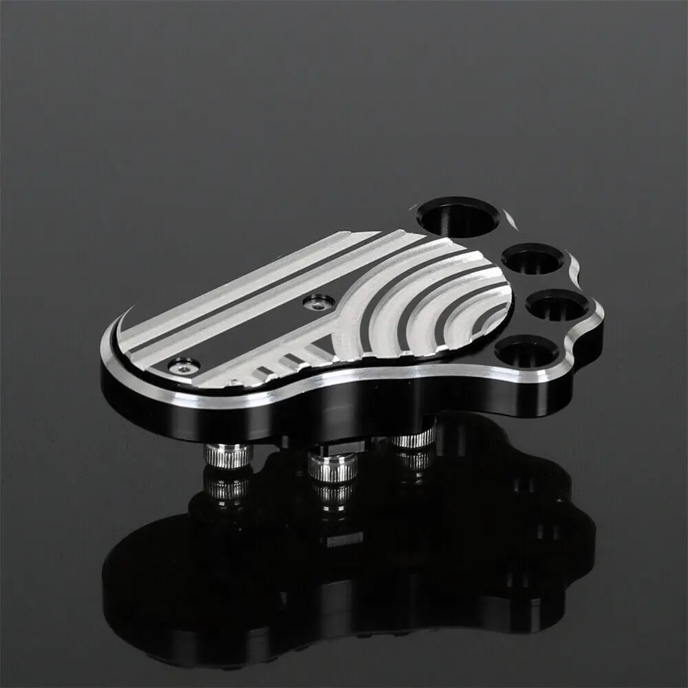 Crampons de sculpture 3D CNC, pédale de frein, coussinet de cheville pour Honda Monkey 125 (JB02/03) Grom Super Cub C125 Dax125, repose-pieds pour passager arrière