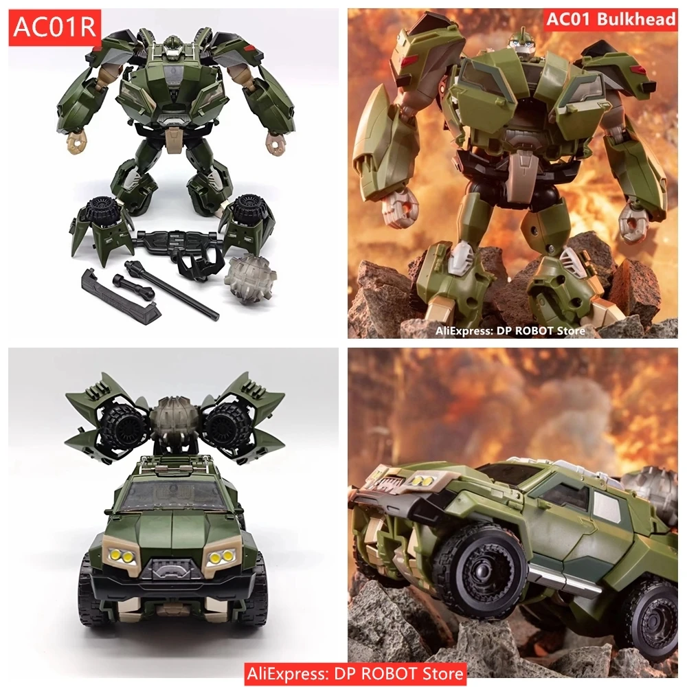 【IN STOCK】NEW Transformation AC01 AC-01 AC01R AC-01R Japanese Version Bulkhead Lengtouqing Model Action Figure Robot With Box