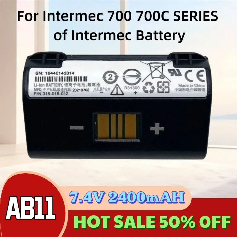 

7.4V 2400mAH AB11 for Intermec 700 700C SERIES of Intermec Battery