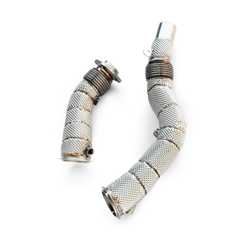 

High Performance Exhaust Modified Racing Performance for 2014-2019 BMW M3 F80 M4 F82 3.0T Downspout with Insulation