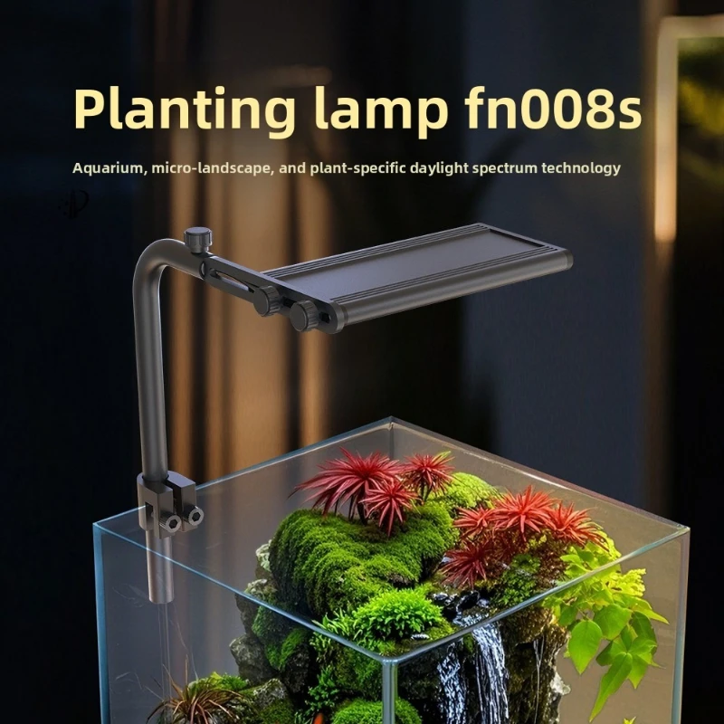 FN008S Small and Medium Fish Tank Special Light Full Spectrum Plant Growth Micro Landscape LED Light Fast Delivery
