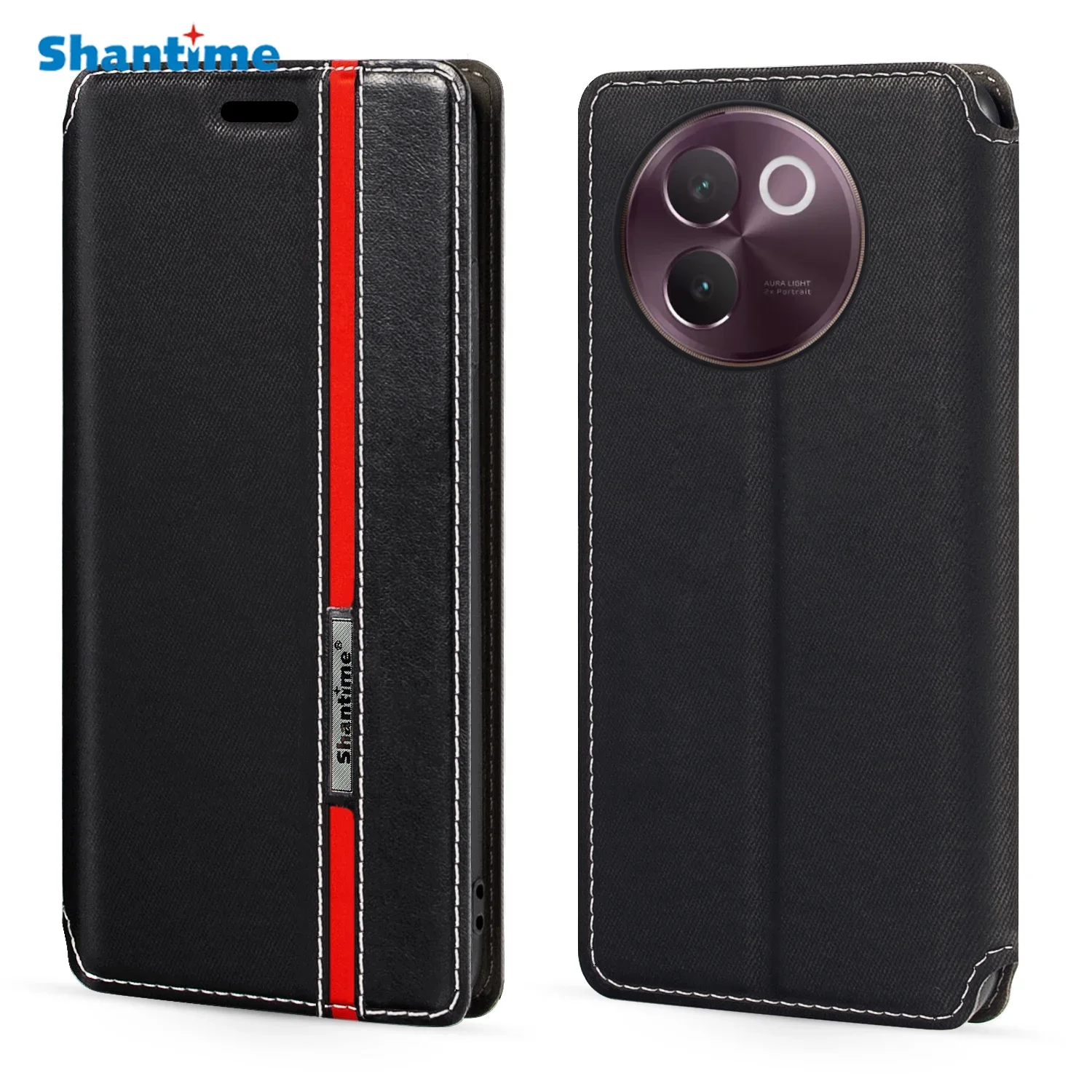 For Vivo V30e 5G V2340 V2339 Case Fashion Multicolor Magnetic Closure Case Cover with Card Holder For Vivo V40 Lite 5G V2341