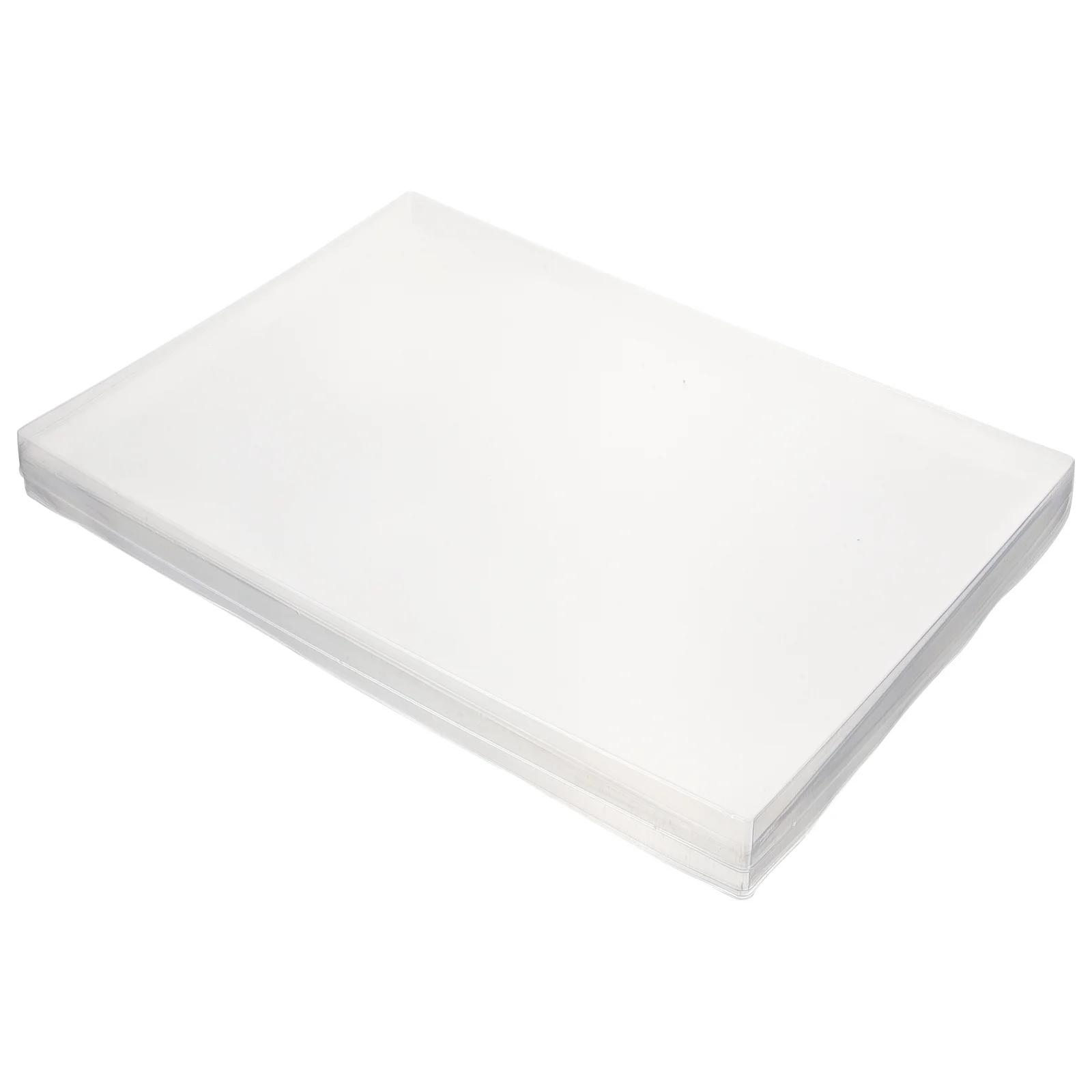 

6Pcs Jewelry Tray Transparent Covers Dustproof Organizer Clear Plastic Protective Cover for Jewelry Display Tray