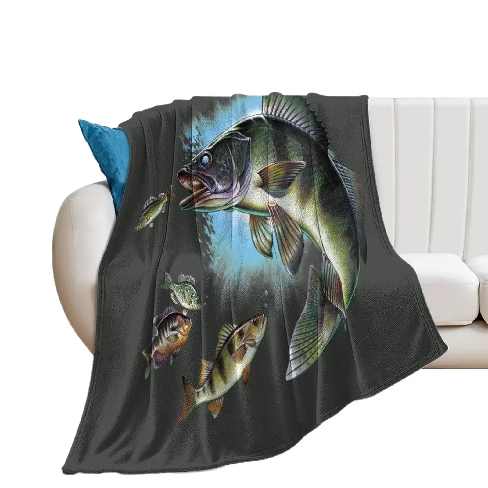 

Walleye Throw Blanket Summer Beddings manga christmas decoration Blankets