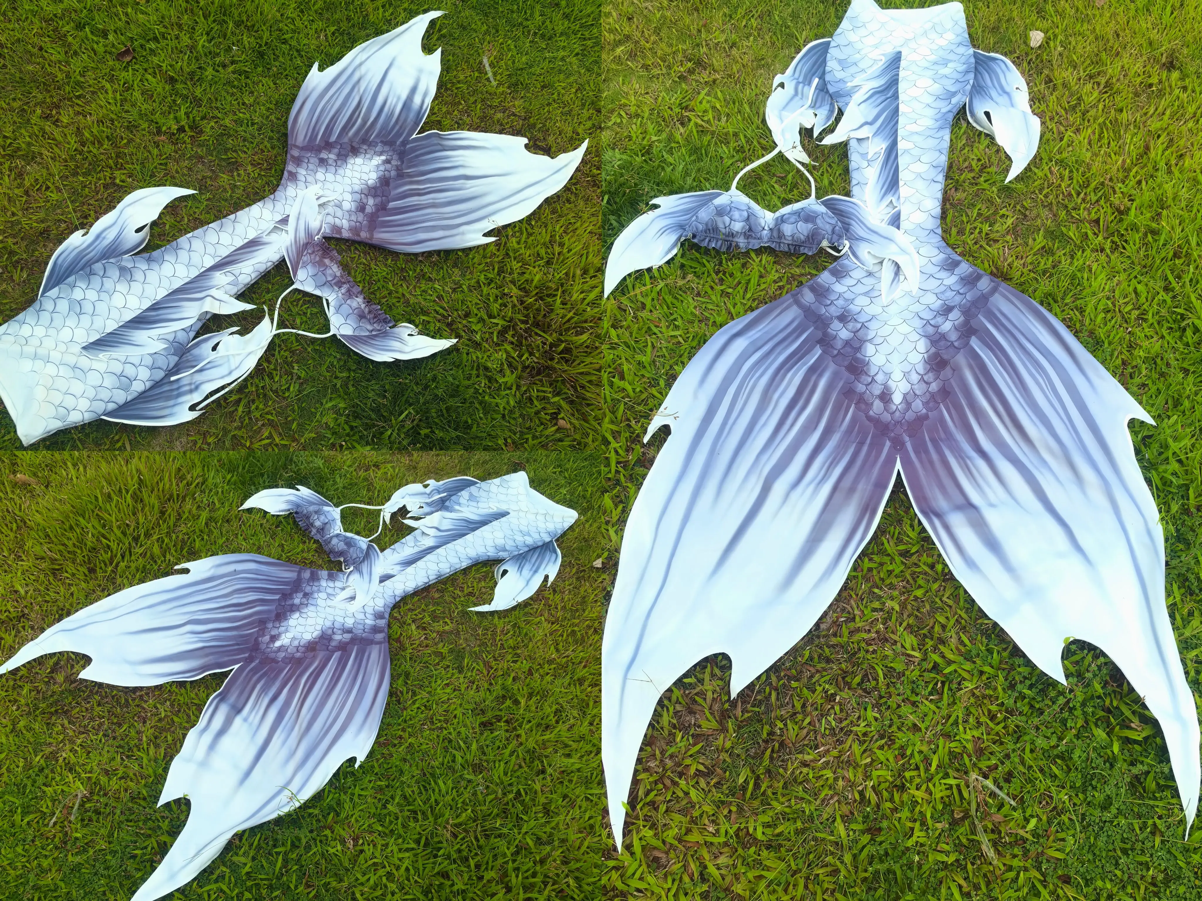 MRYUNER حورية البحر دوريا مامهيينا حورية البحر ذيل المحيط أداء ملابس السباحة الغوص حورية البحر زي