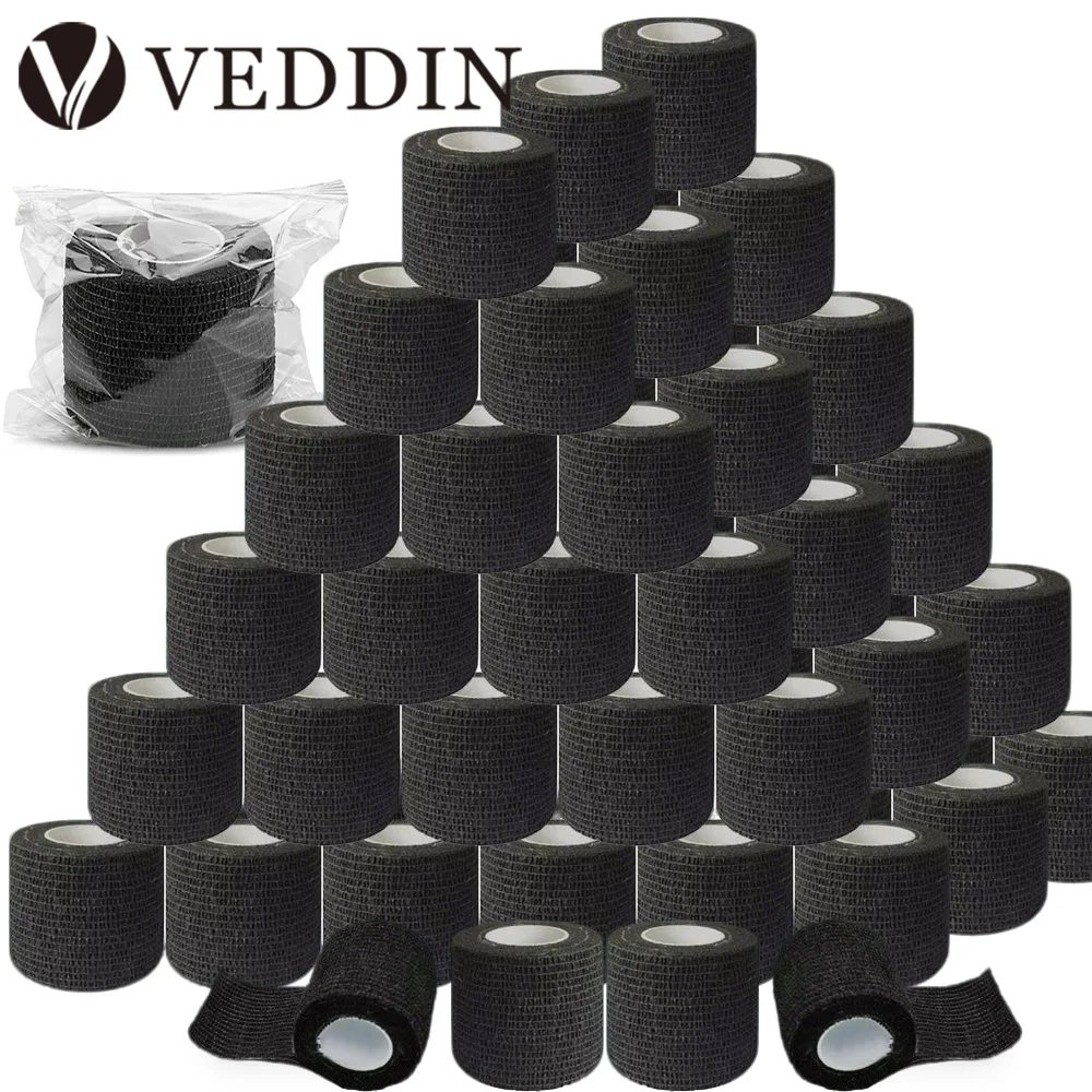 

96/48/24/12/6/3pcs Tattoo Grip Tapes Wraps 2"x 5 Yard Elastic Bandage Tattoo Grip Tube Wrap Tattoo Machine Pen Tattoo Supplies