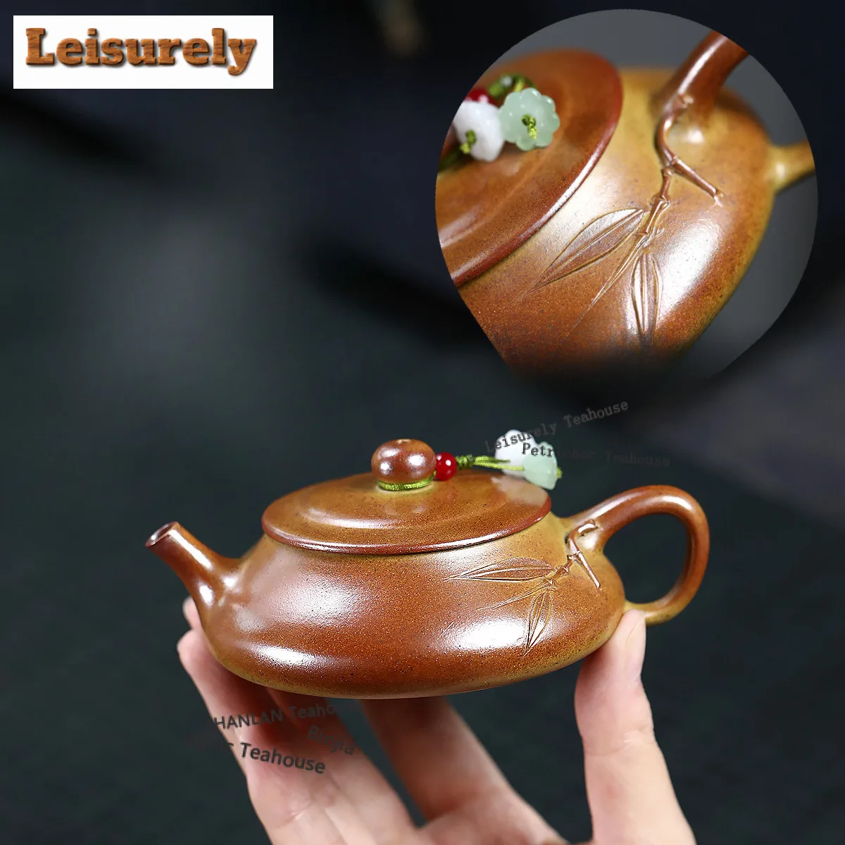 

130 мл антикварные чайники Исин из фиолетовой глины, каменный совок ручной работы, горшок с необработанной рудой, золотой секцией, грязевой чайник с фильтром, чайный сервиз Zisha, подарок