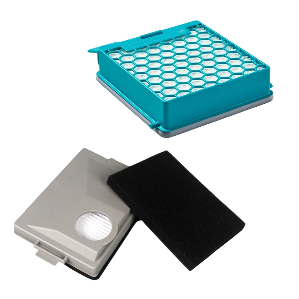 1set/2set Vacuum Cleaner Filter Wit HEPA Fine Dust Filter For Miele Blizzard CX1 Boost CX1 For Models 11639240 SF-HY 60 11639250