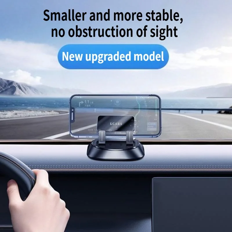 سيارة جبل حامل 360 درجة قطب لوحة القيادة لزجة حصيرة الهاتف دعم قوس للجوال الملاحة لتحديد المواقع جهاز اكسسوارات السيارات