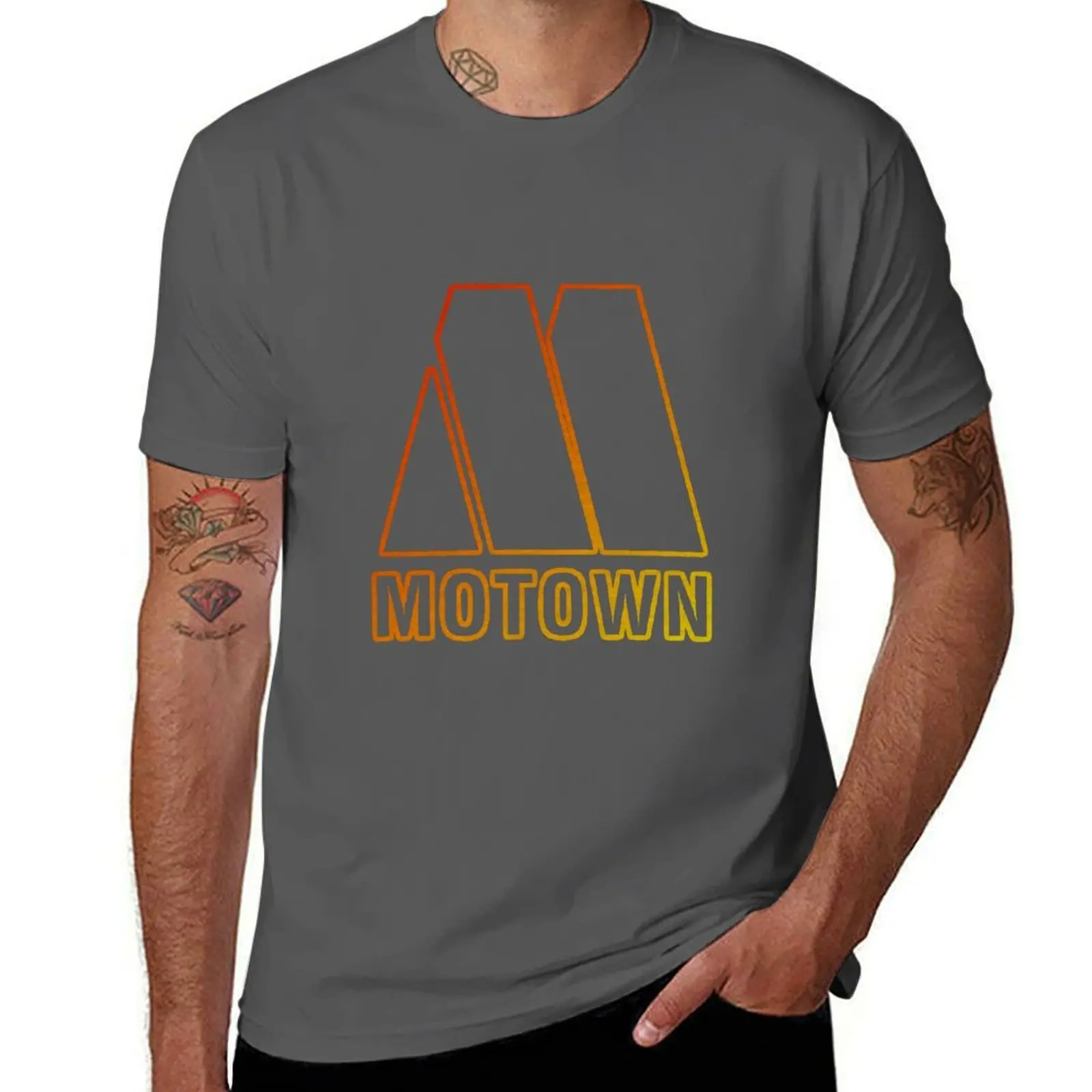 

Motown Records - Outlined Logo T-Shirt funny t shirts cotton man t shirts for men T-Shirt