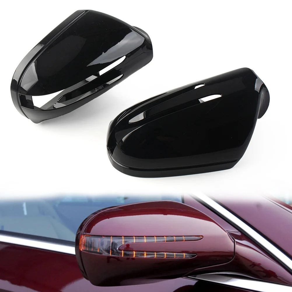 Car Rear View Mirror Cover For Mercedes Benz E-Coupe CLS CLC SL SLK Class W207 C207 W219 R230 R171