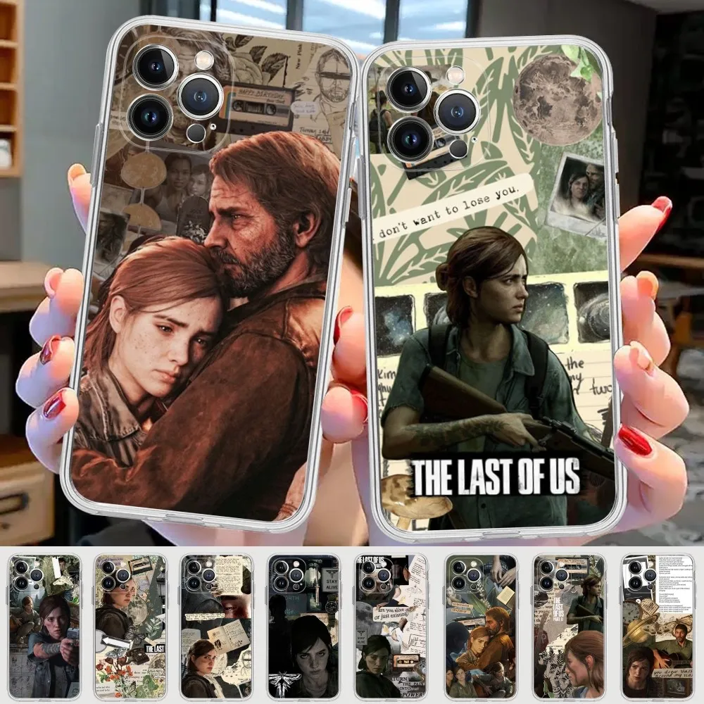 The Last Of Us 2 Ellie Joel Phone Case For IPhone 15 8 7 6 6S Plus X SE 2020 XR XS 14 11 12 13 Mini Pro Max Mobile Case