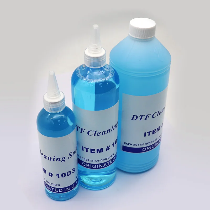 DTF Ink Cleaner Cleaning Solution Liquid For DTF (Direct Transfer Film) Printer Printhead Tube Cleaning DTF Power Cleaner