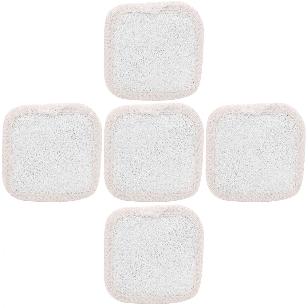 

5pcs Bath Loofah Sponge Shower Scrubber Body Washing Exfoliating Durable Reusable Skincare Gentle Dead Skin Remover For Men