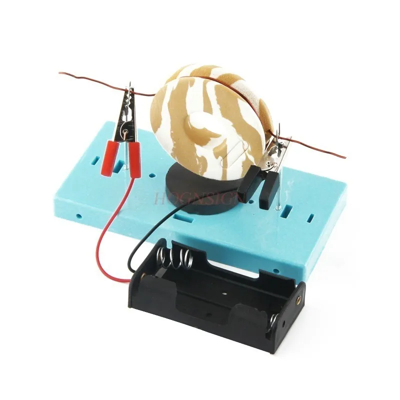 1set Elementary School Students' Handmade Technology Small Maker DC Motor Children's Physical Science Experiment