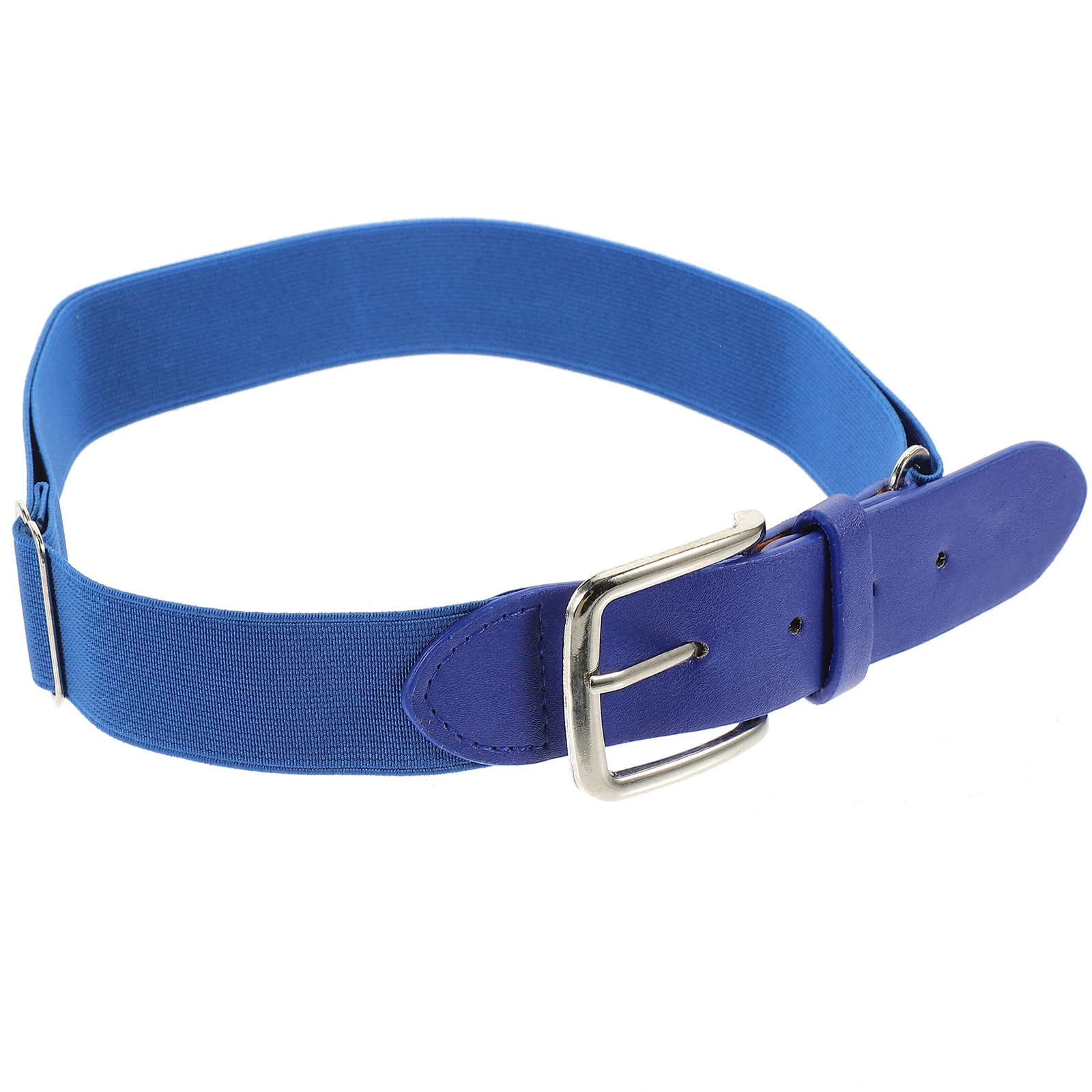 

Elastic Baseball Belt Softball Belts for Women Men Youth Boys Steel Football Girdle Imitation Metal Adjustable Size