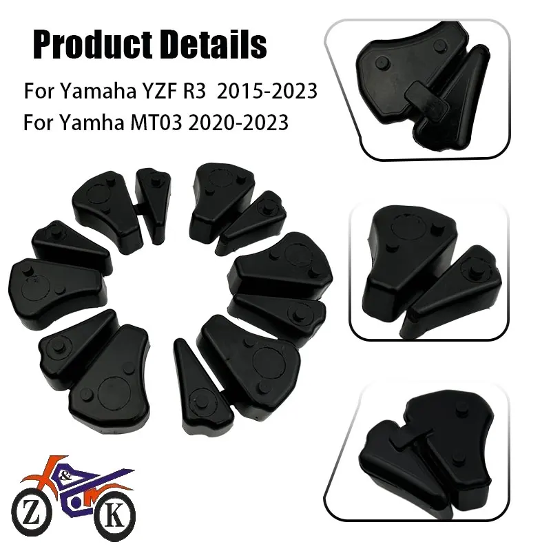 Picture 5: Motorcycle Rear Wheel Hub Damper Rubber For Yamaha YZF R3 2015-2023 MT03 MT-03 2020-2023 Hub Cushion Rubber Replace 1WD-F5364-00