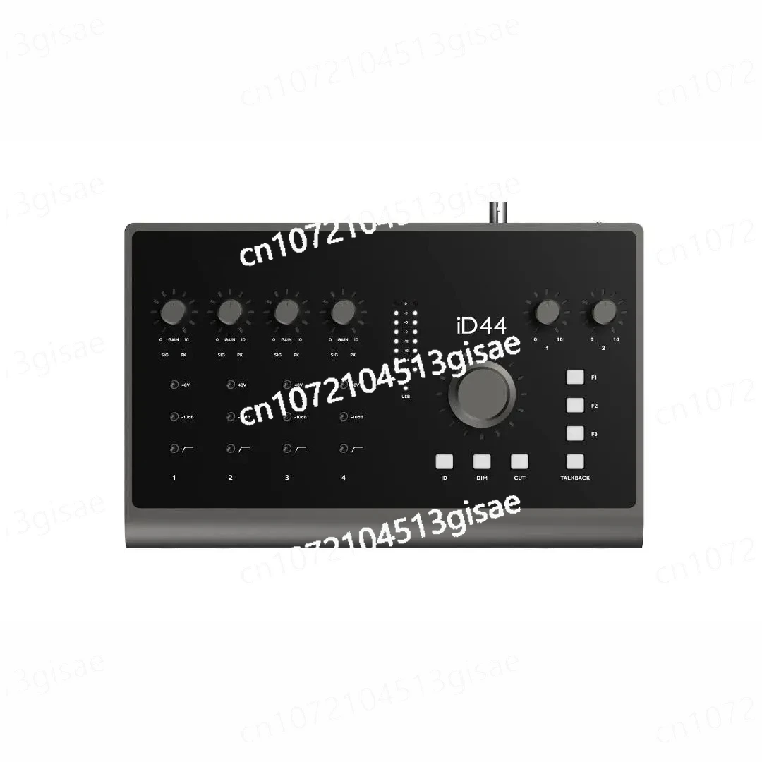 Audient ID44 MKii 20 entradas 24 salidas con resolución de 24 bits y 96 kHz, interfaz de audio USB-C