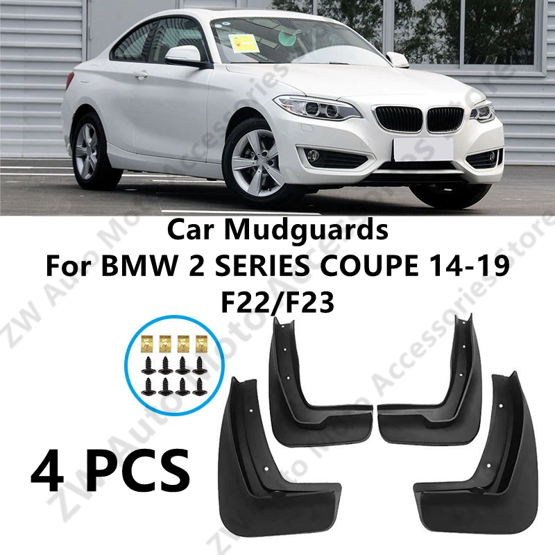 

Автомобильные брызговики для BMW 2 SERIES COUPE 14-19 F22/F23, брызговики на крыло, внешние детали, автоаксессуары, ремонт