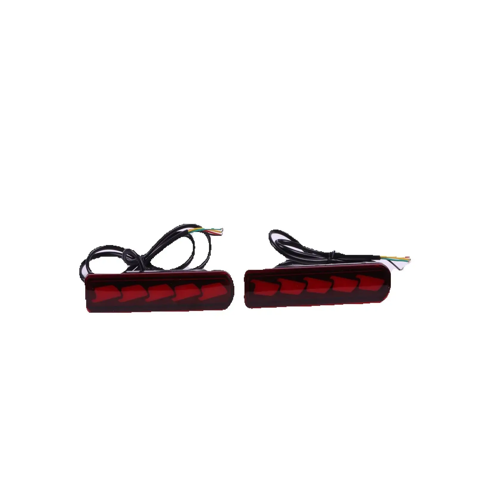2Pcs Led Rear Bumpe…