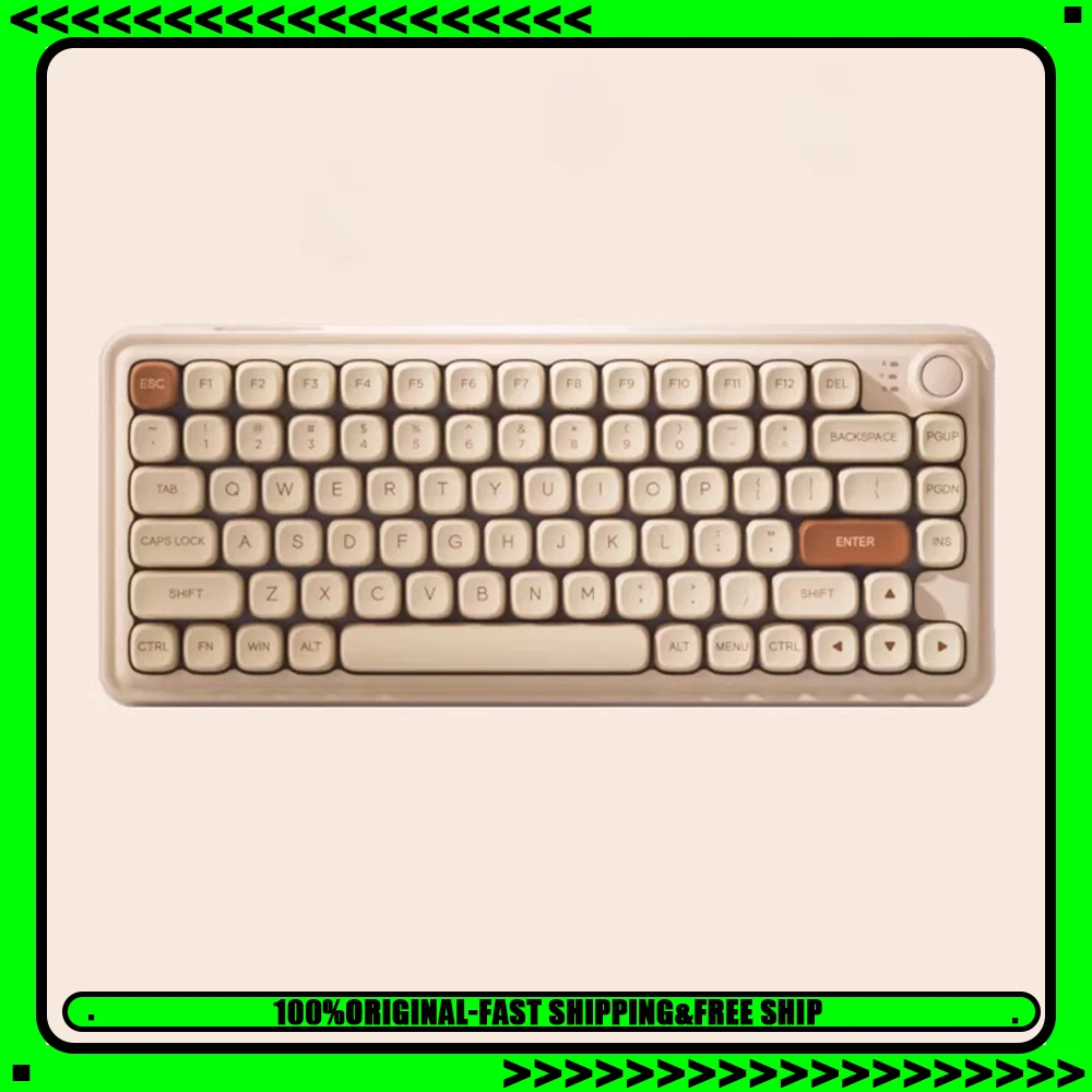 

DAREU Z82pro Keyboard Three Modes Long Battery Life Low Delay Keyboards Office Work Gasket Hot Swap Mute Pc Accessories Gifts