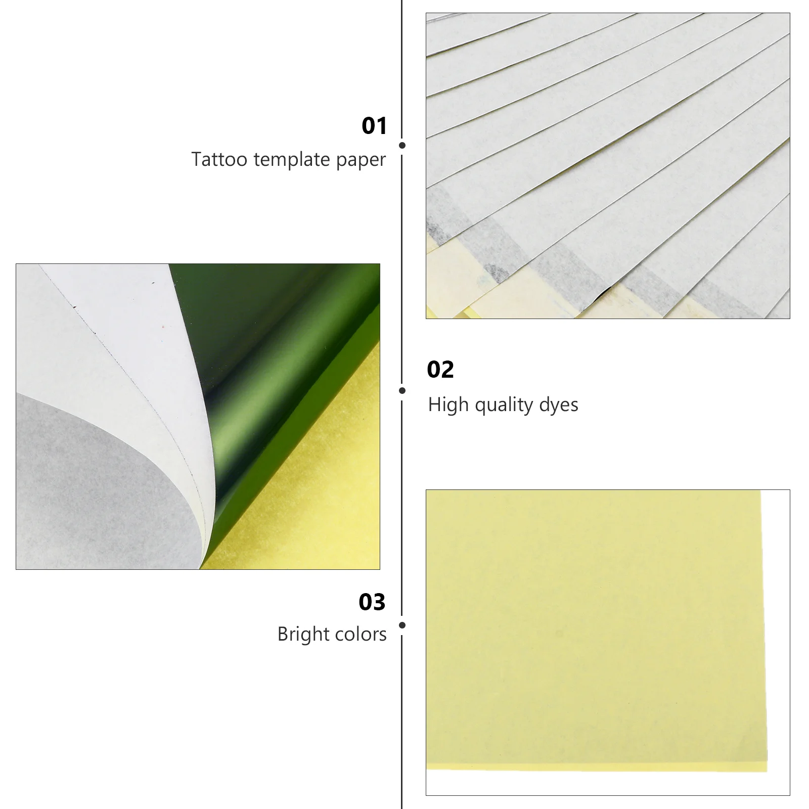 

25 Sheets Tattoo Thermal Transfer Paper Professional Stencil Paper DIY Tracing Sheet Compatible with Thermal Copier