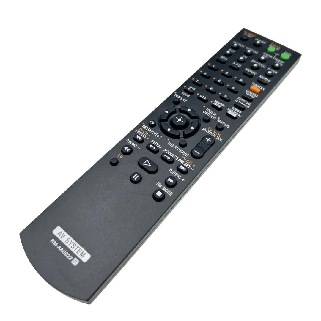 Replacement Remote Control RM-AAU022 For SONY Home Theater HT-SS2300, HT-DDW5000, STR-DG520, STR-KM7500, HT-DDWG700