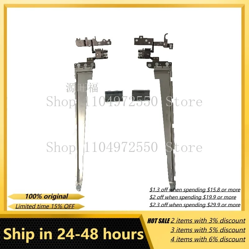 Para HP ProBook X360 440 G1, bisagra HSN-W01C, bisagra de pantalla L29056-001, pieza de repuesto para portátil, bisagra compatible para ordenador portátil.
