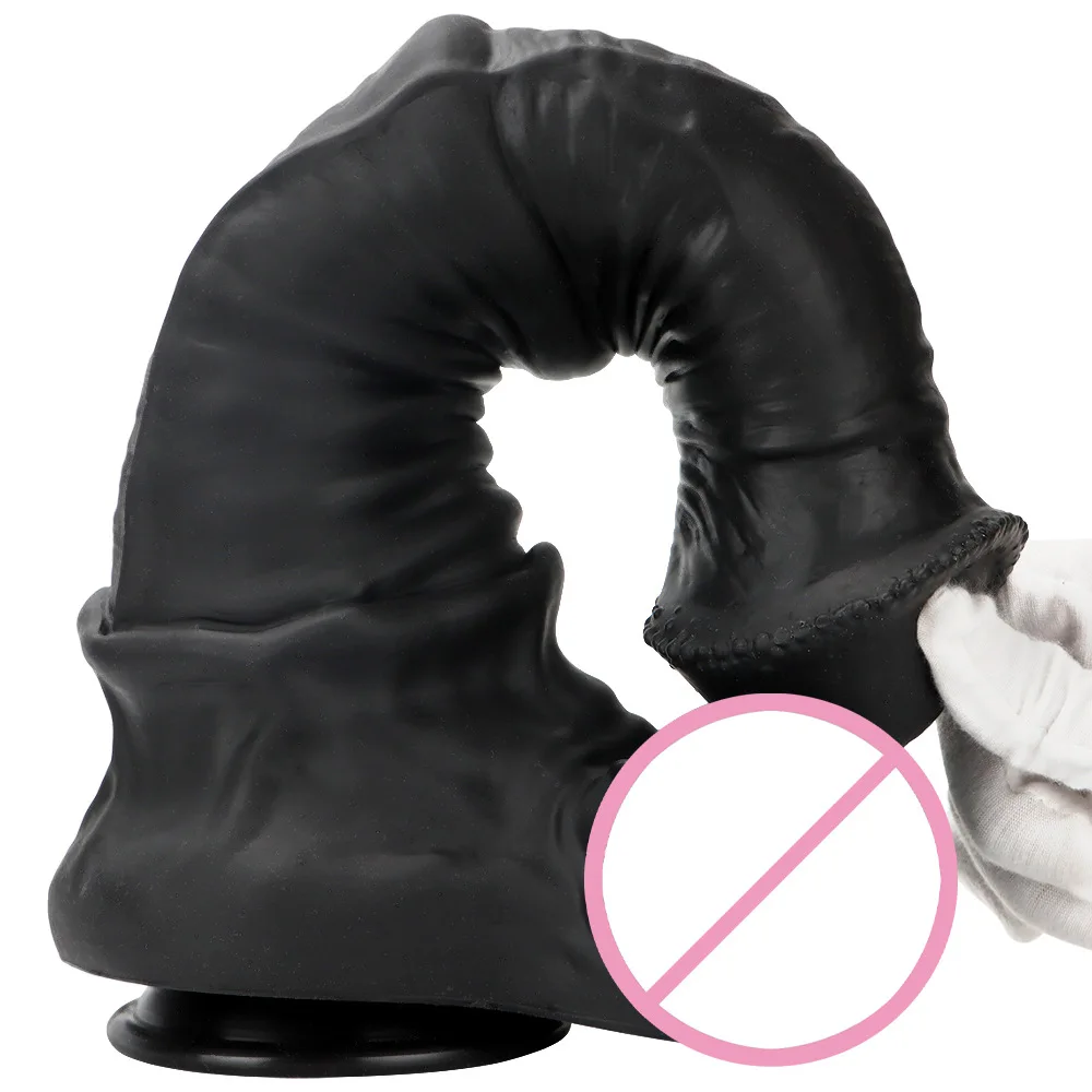 Grote Zwarte Lul 3 Maat Gigantische Dildo Zachte Siliconen Dildo Paard Dier Xxl Dildo Nep Penis Zuignap Dildo Seksspeeltjes Voor Vrouwen