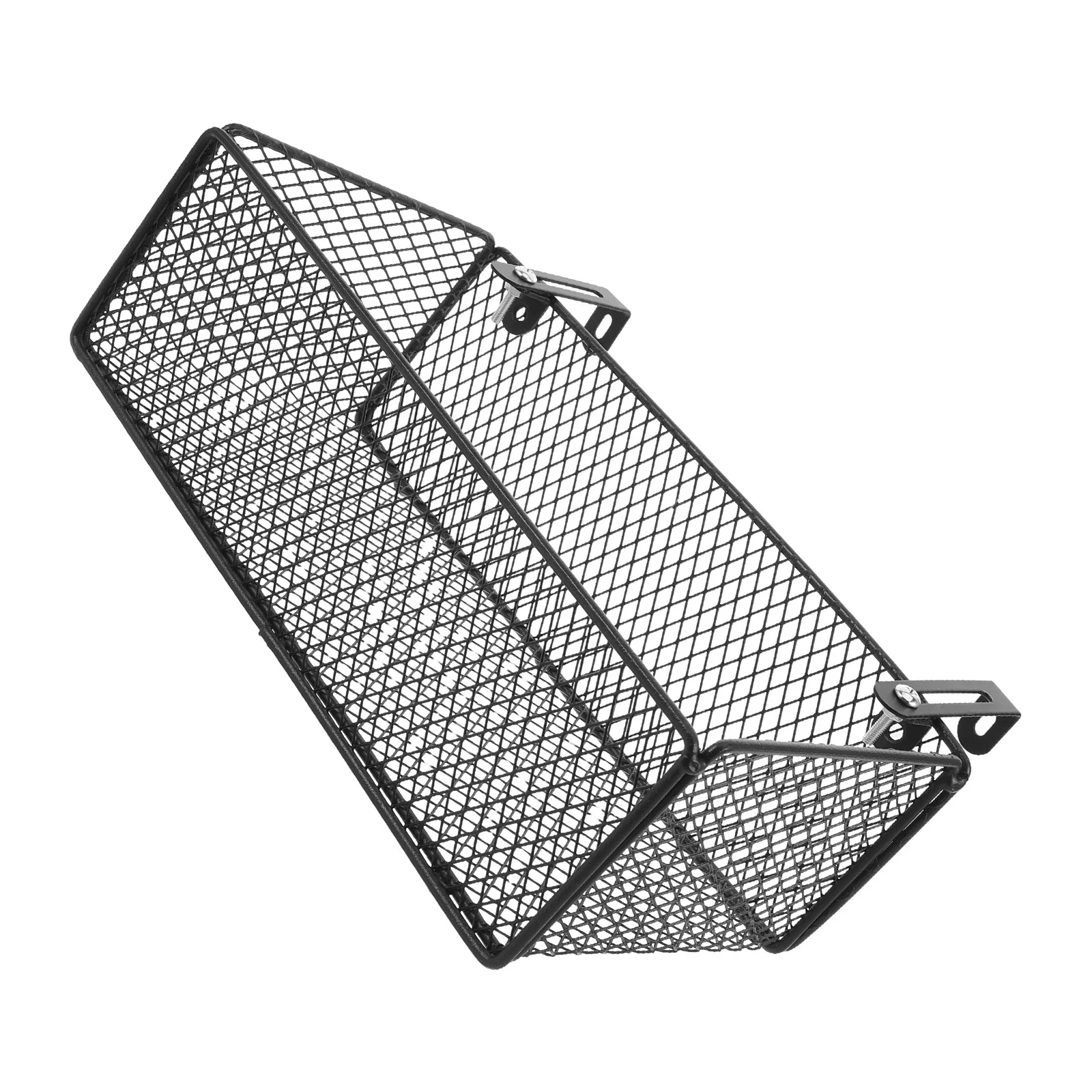 

Bedside Hanging Basket Adjustable Black Metal Wire Organizer For Dorm Bunk Bed Storage Caddy College Room Essentials