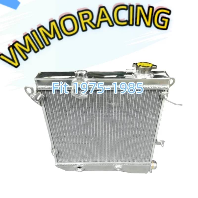 새로운 알루미늄 라디에이터 적합 1975-1985 Autobianchi Lancia A112 3/4/5/6/7 시리즈 900/1000/1050cc Junior/Elite/Abarth/Giovani I4 76