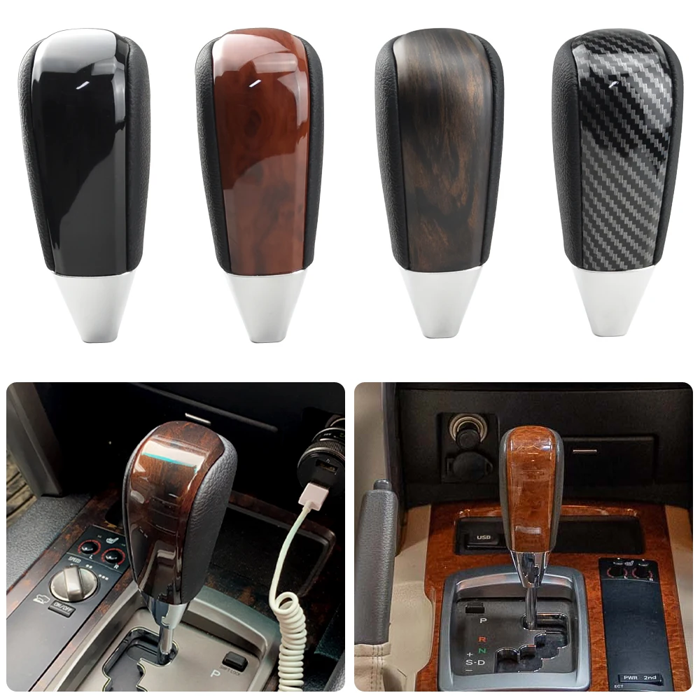 Car Automatic Gear Shift Knob For Toyota Land Cruiser 200 FJ20 2008-2017 Gear Knob Lever Shifter Handle Stick