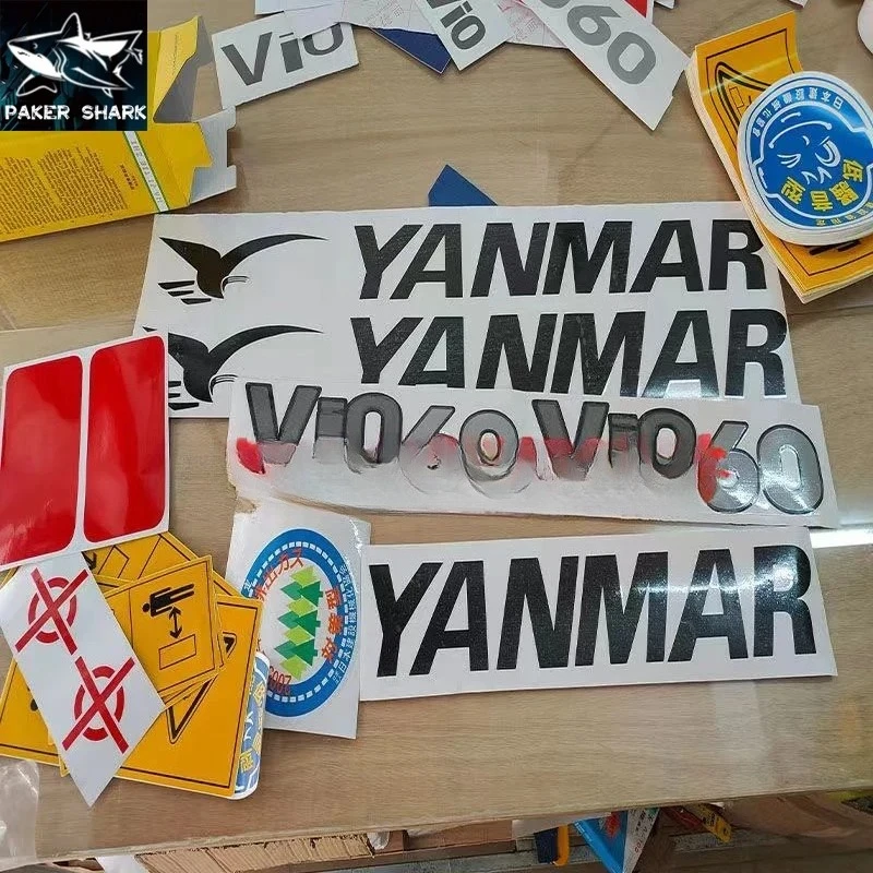 

Full Vehicle Stickers for Yanmar Excavator 15/17/20/25/30/35/45/55/65 Excavator Whole Body Sticker Parts