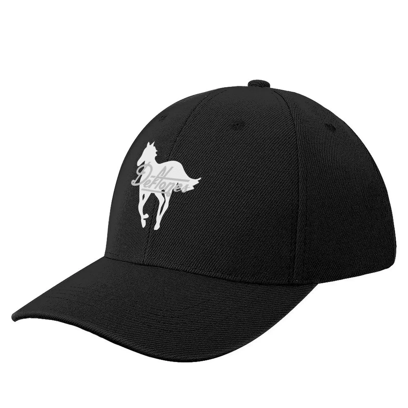White Running Horse Pony Baseball Cap Sunscreen Golf Hat Beach Women's Hats Men's