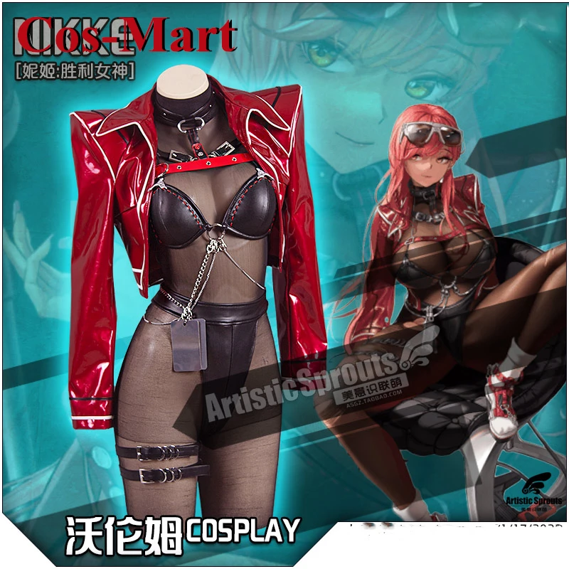 

Cos-Mart Game NIKKE The Goddess Of Victory Wolumon Cosplay Costume Fashion Combat Uniform Activity Party Role Play Clothing