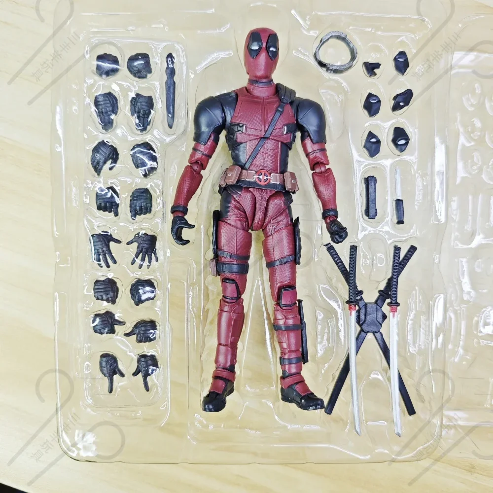 SHF X-MAN DeadPool High Quality Articulate Joints Moveable Action Figure Model Toys