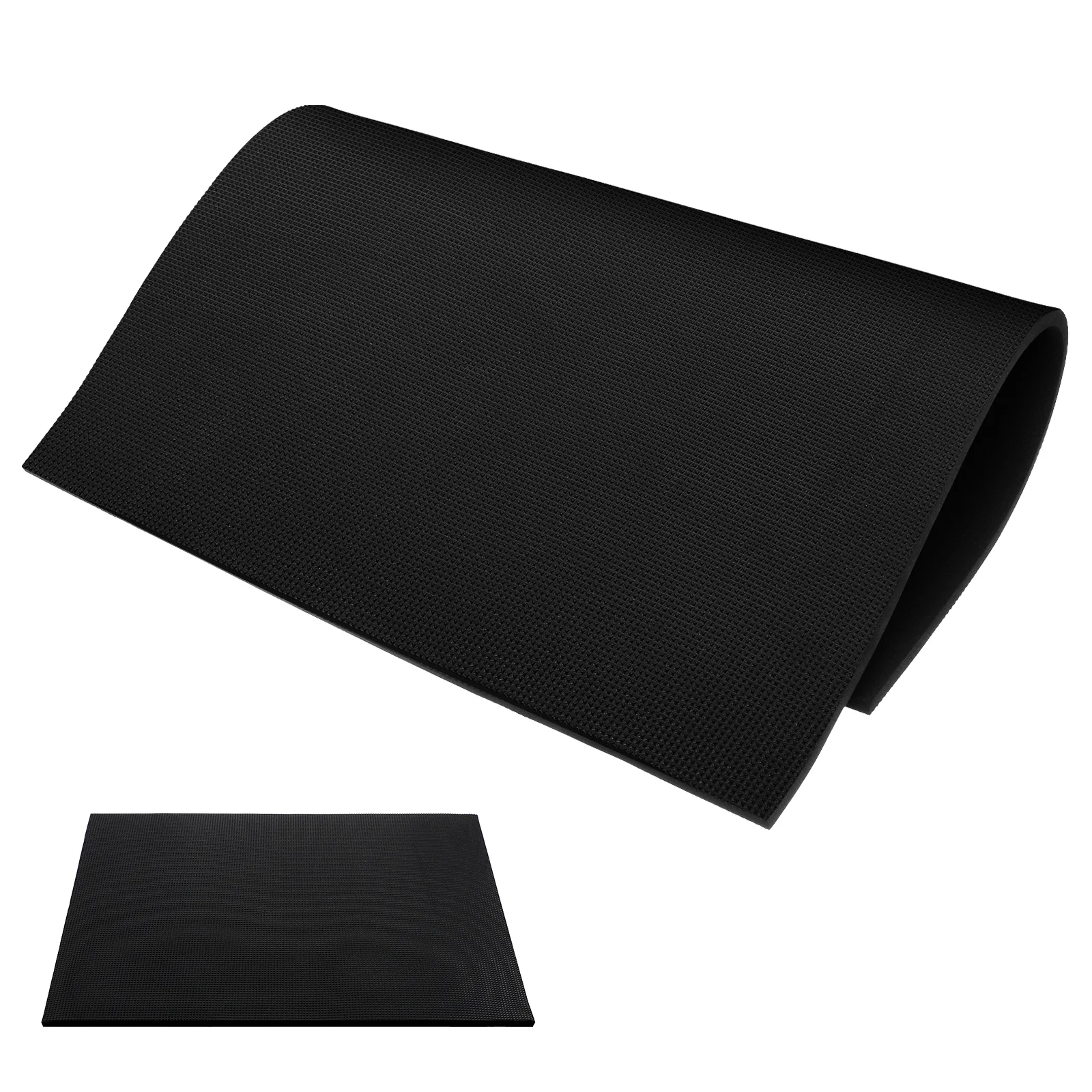 

Foams Aquarium Mat for under Tank Fish Pad Plant Tray Pads Black Pet Food Container