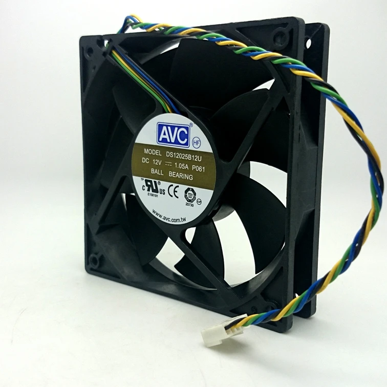 

Original For AVC DS12025B12U 12025 12V 1.05A fPWM large air volume case fan