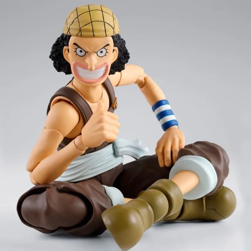 In Stock Bandai S.H.Figuarts One Piece Usopp Romance Dawn Full Action Figure Finished Model Kit Collectible  Anime Fans Gift Toy - view 2