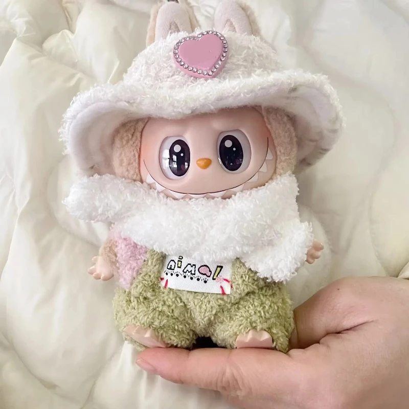 

Для Labubu Poppenkleertjes 17 см Labubu Poppenkleertjes аксессуары для одежды для Кореи Labubu Idol V1 V2 Rok trui Kleding Gift