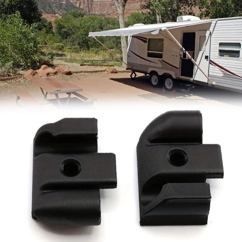 Quick Install Pipe Decoration Strips with Weather Resistant 2Pcs for Car 