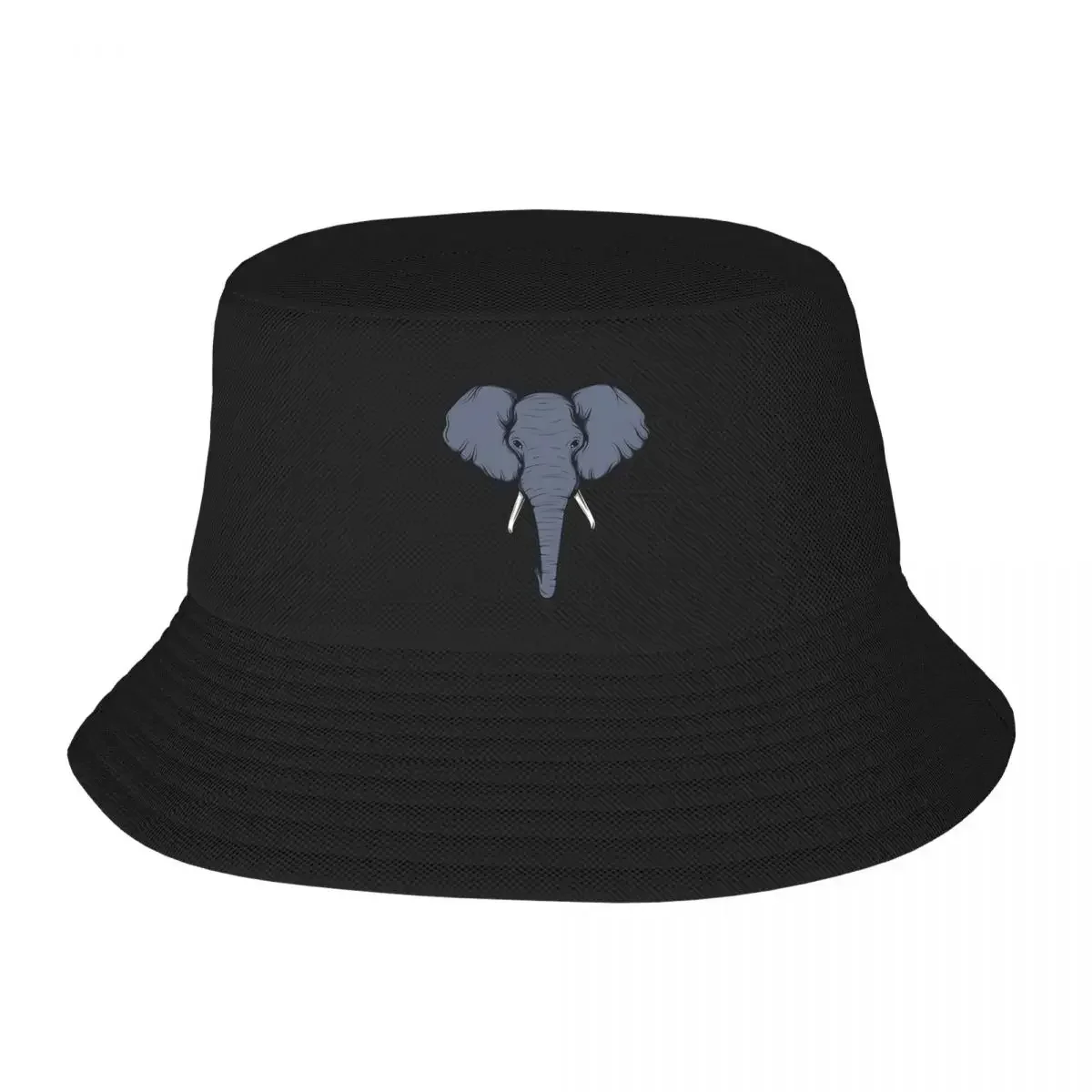 Asian Elephant Bucket Hat Panama For Man Woman Bob Hats Fashion Fisherman Hats Summer Beach Fishing Unisex Caps