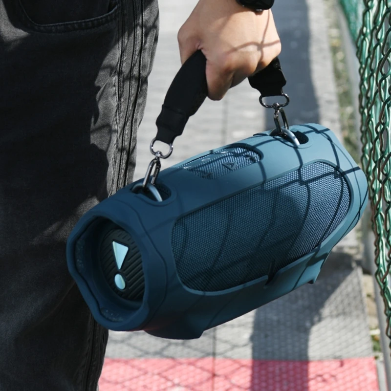 Funda protectora silicona M17B con correas para los hombros para funda altavoces 4