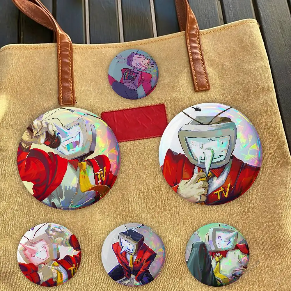 

Hot Game D-Deltarunes T-Tenna Badges,Cartoon,Art, Brooches, Pins, Tin Props, Christmas Gifts, Birthday Gifts