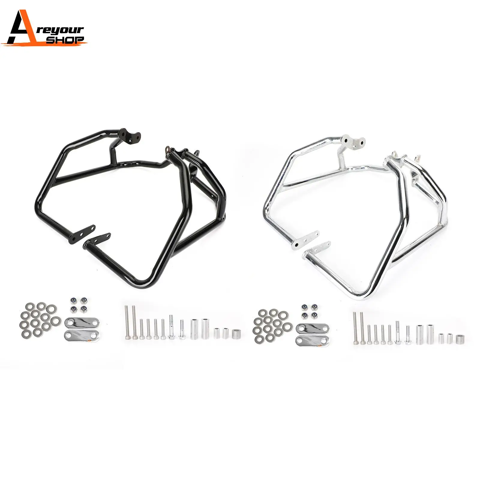 

Areyourshop Bumper Engine Protection Guard Crash Bar Black For Honda Gl1800 Gold Wing 18-20