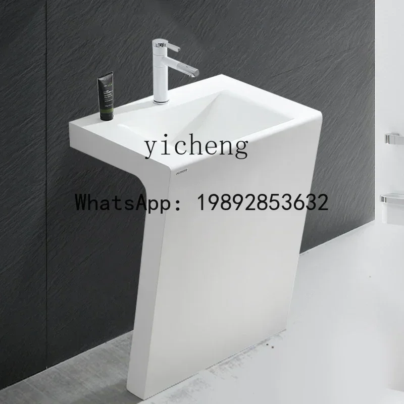 V29X0 Column Washbasin Integrated Inter-Platform Basin Balcony Wash Basin Floor Sink Inter-Platform Basin