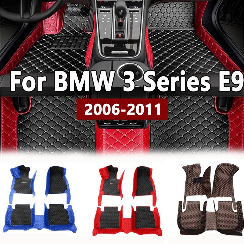 

Автомобильные коврики для BMW 3 серии E93 2006 ~ 2011, роскошный кожаный коврик, прочные коврики, коврики, детали интерьера, автомобильные аксессуары 2007