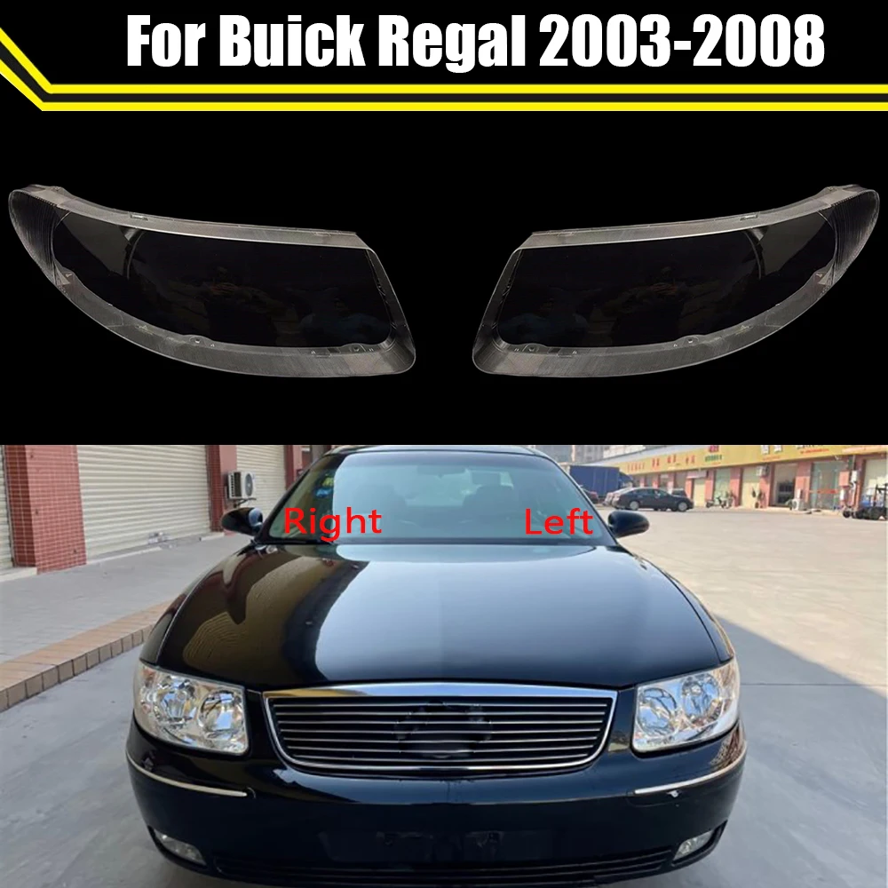 

Headlight Shell Lamp Shade For Buick Regal 2003 2004 2005 2006 2007 2008 Transparent Cover Headlight Glass Headlamp Lens Cover