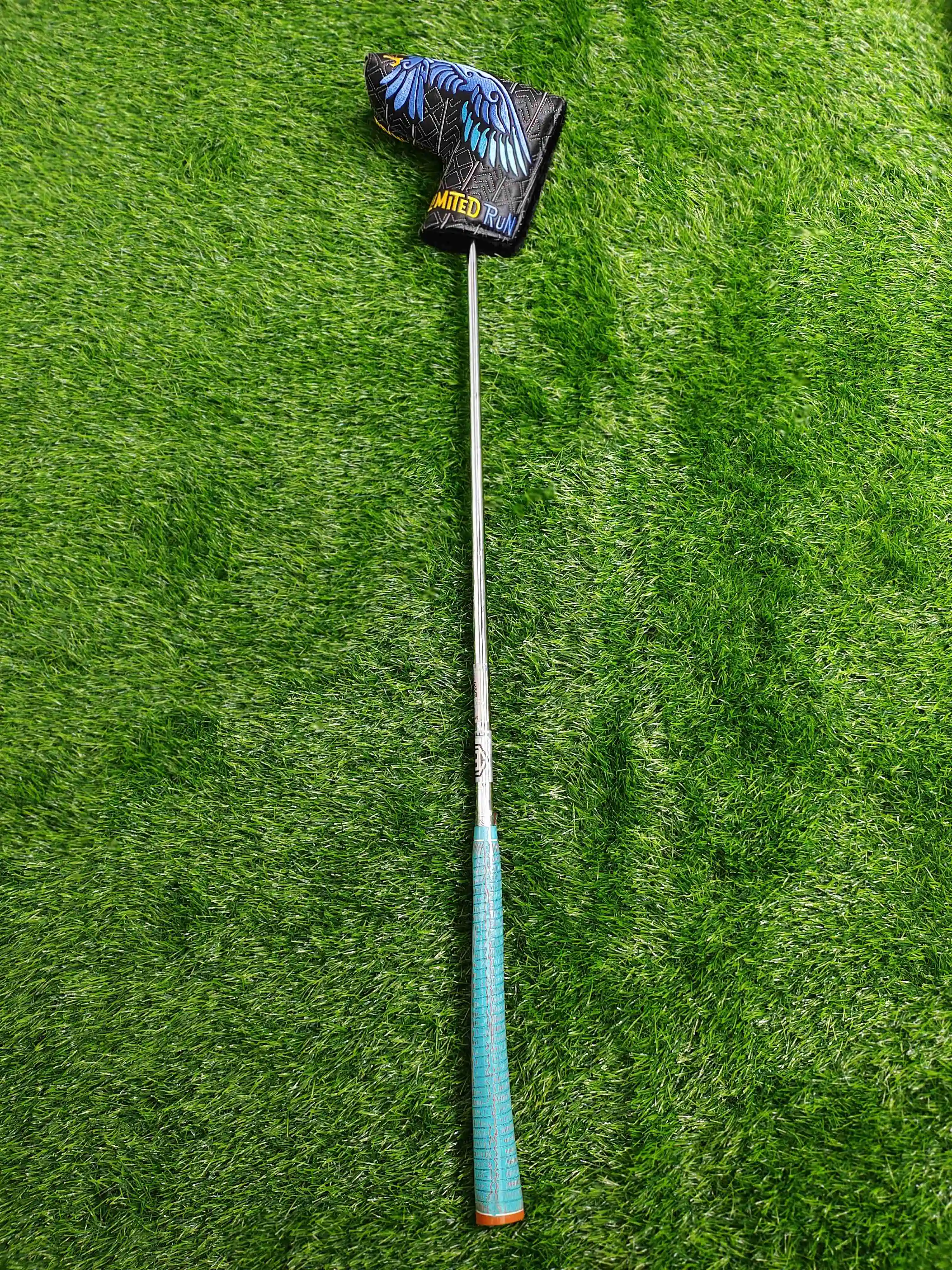 JUNYUE golf putter gold golf putter,CNC Soft Iron Forged Golf Putter Head